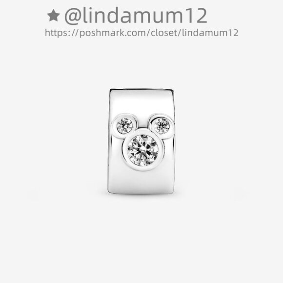 Pandora Disney Mickey Mouse & Minnie Mouse Clip Charm - Picture 4 of 4